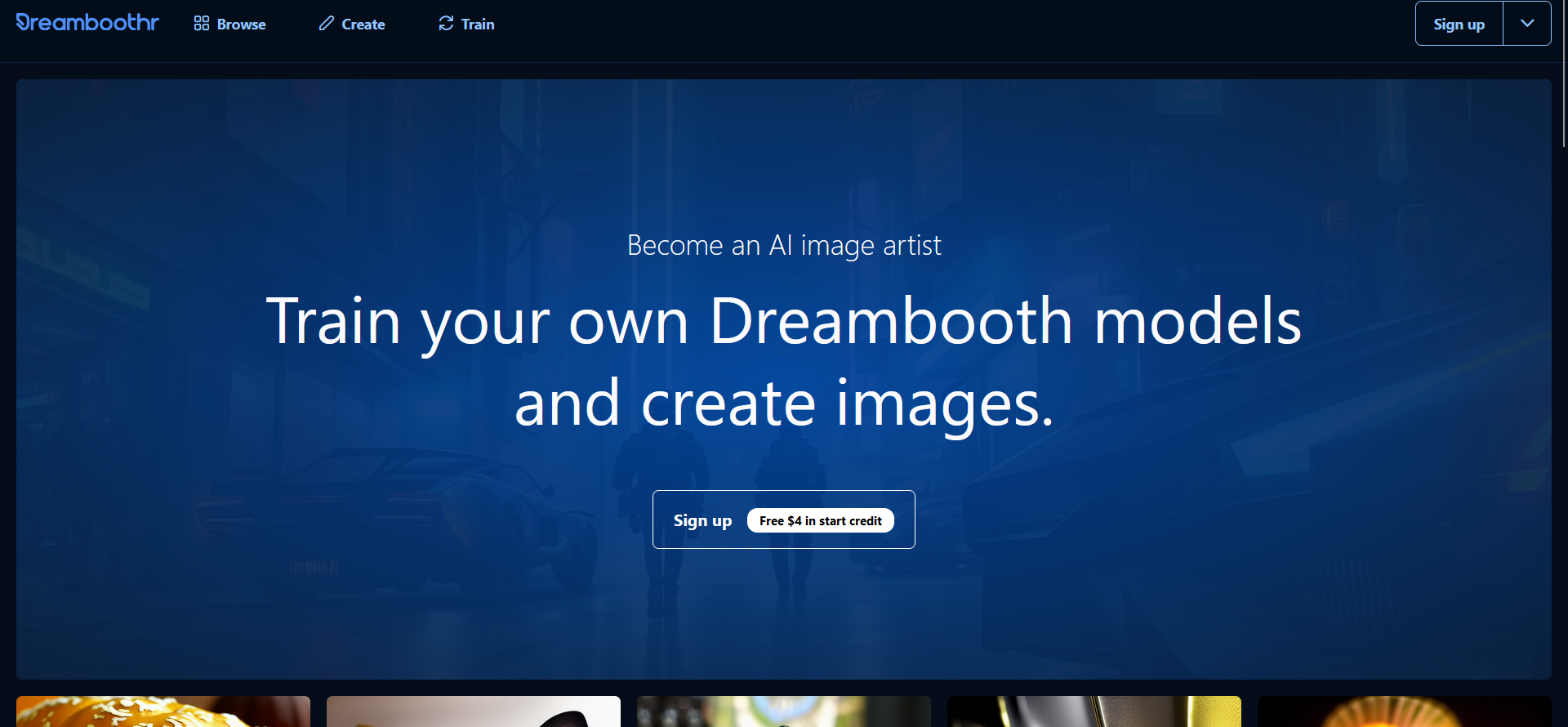 DreamboothCreate and generate personalized images using Dreambooth models with self training