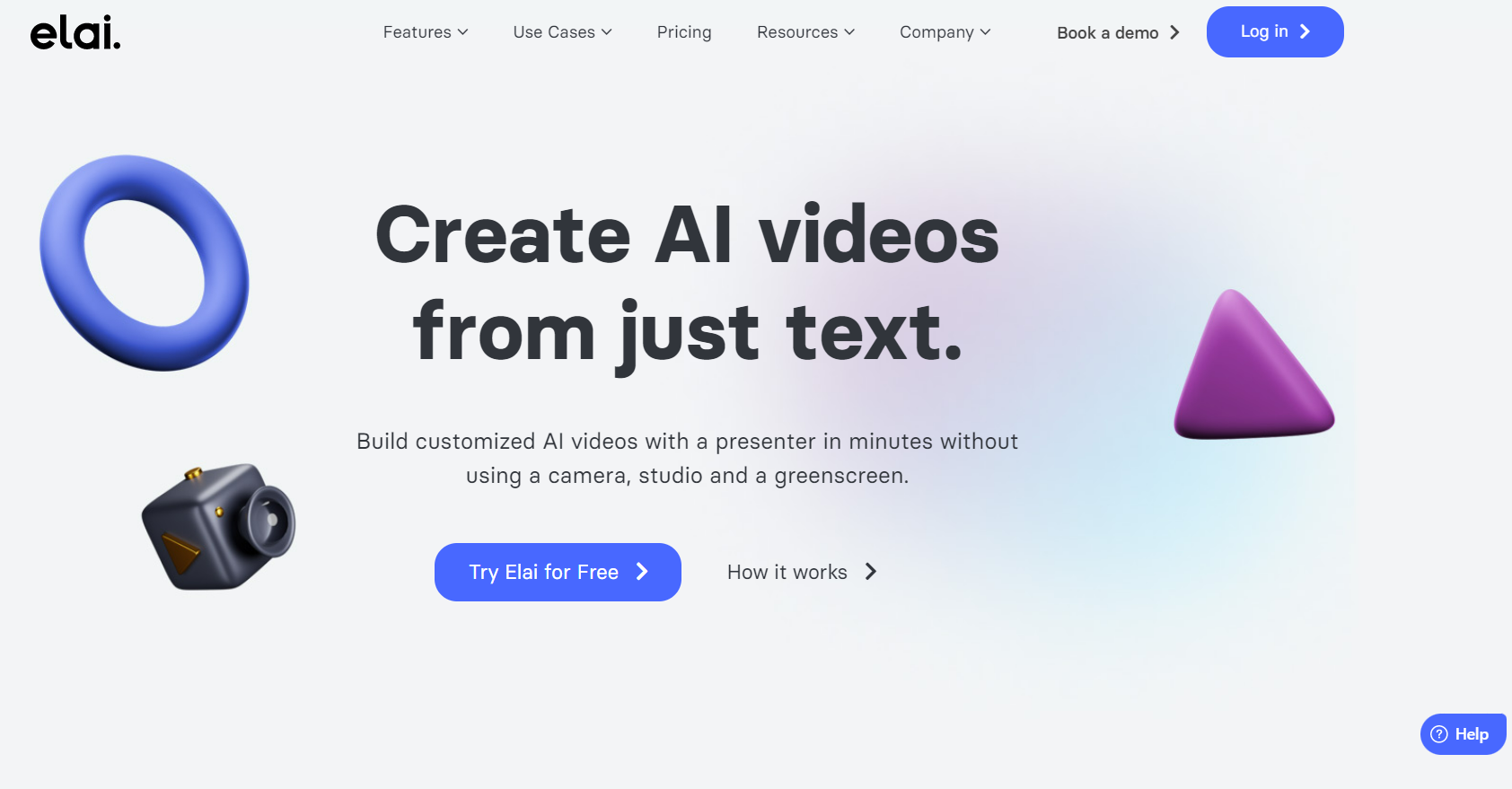 Elai ioElaio is an AI platform that automates video generation