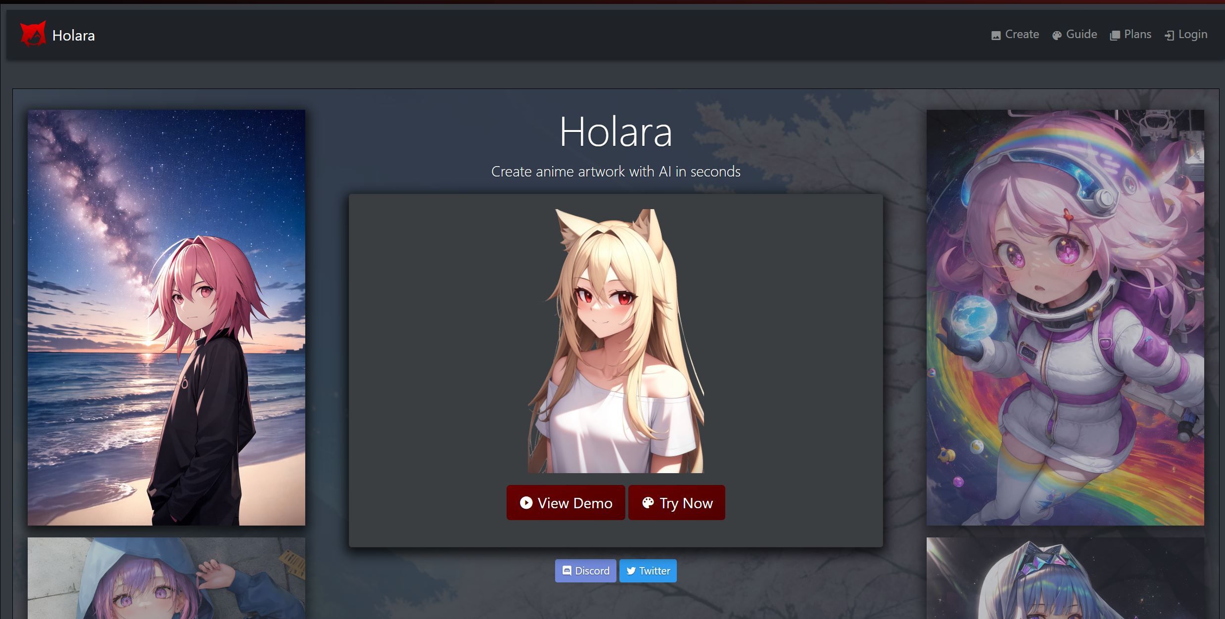 Holara AI Holaras AI platform simplifies anime art creation making