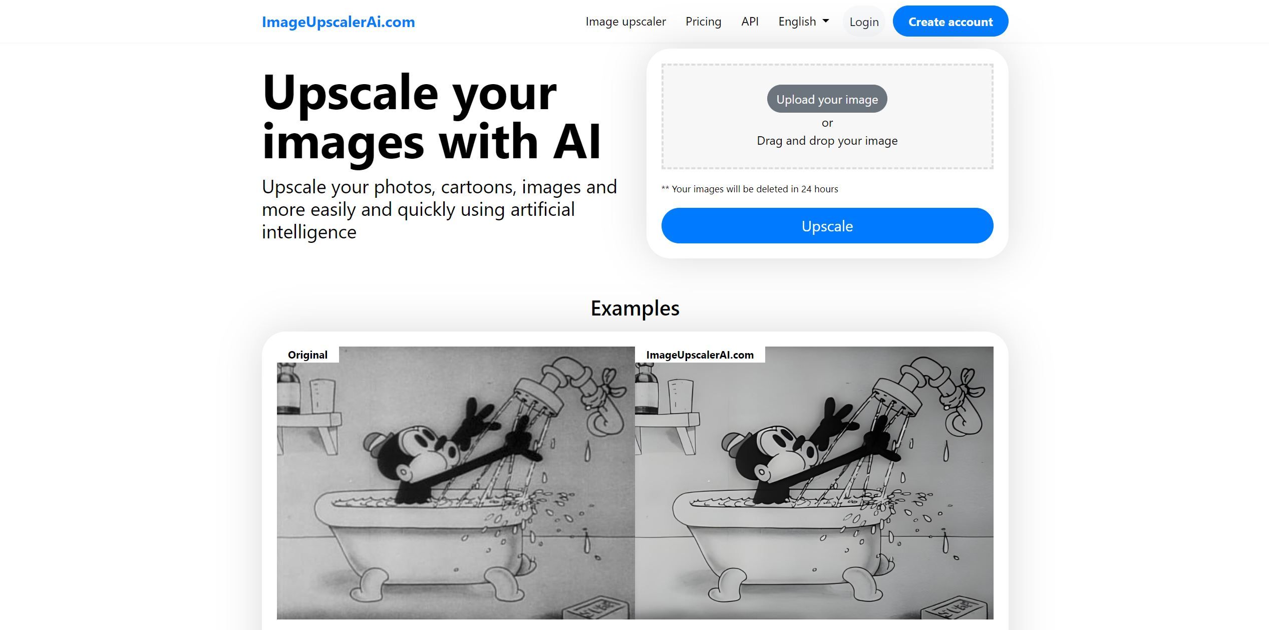 Image UpscalerUse artificial intelligence to enhance the quality of your