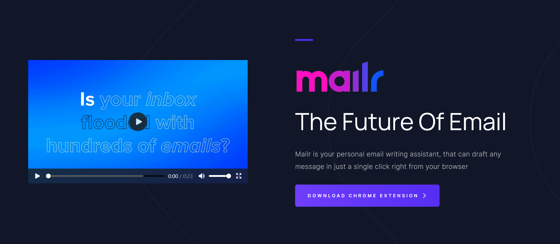MailrAn AI email assistant that can compose and respond to