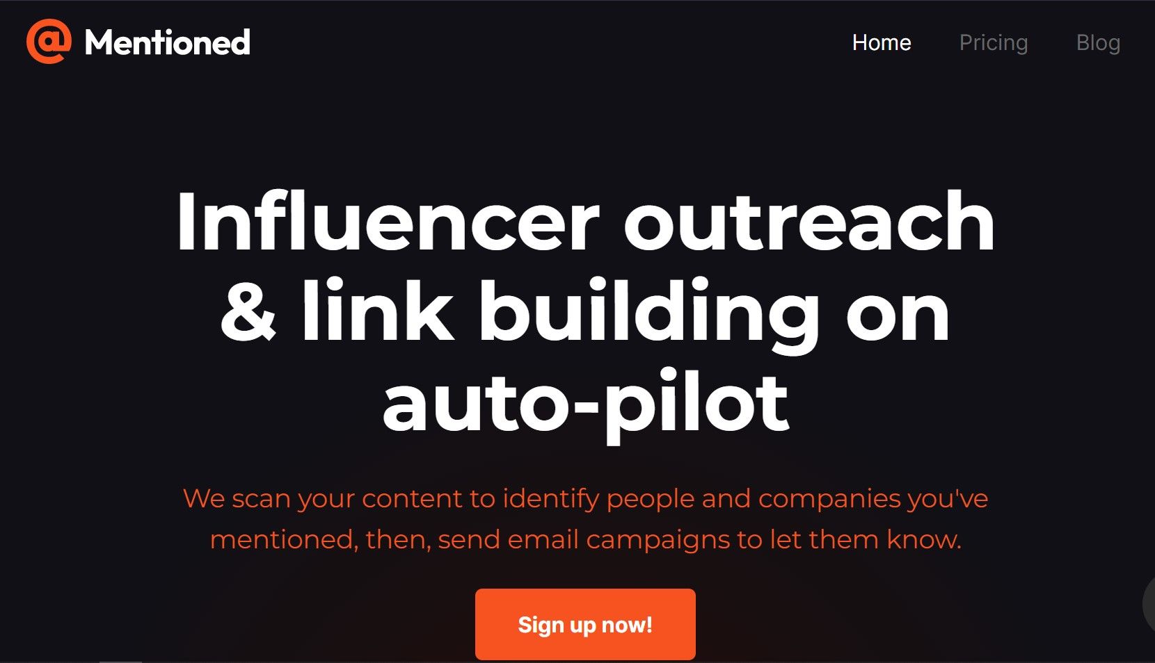 MentionedThis tool automates the process of reaching out to influencers