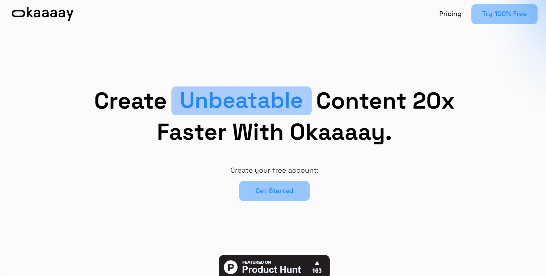 OkaaaayCreate Unlimited Unmatched Copy 20x Faster a speedy copy