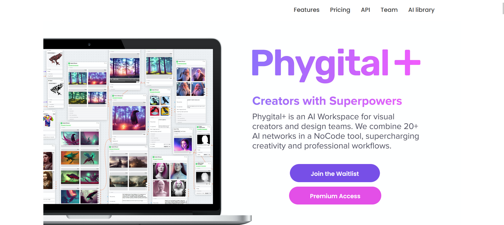 PhygitalAn AI powered workspace designed to empower and inspire visual creators