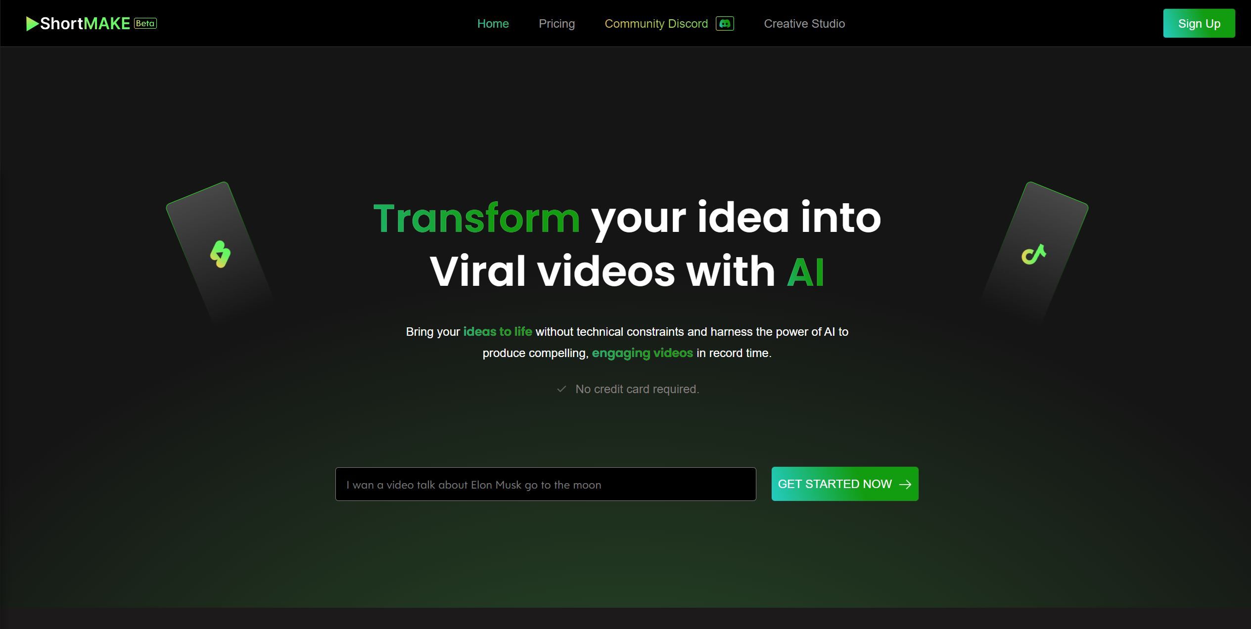 ShortmakeShortmake is an AI tool that simplifies creating viral videos