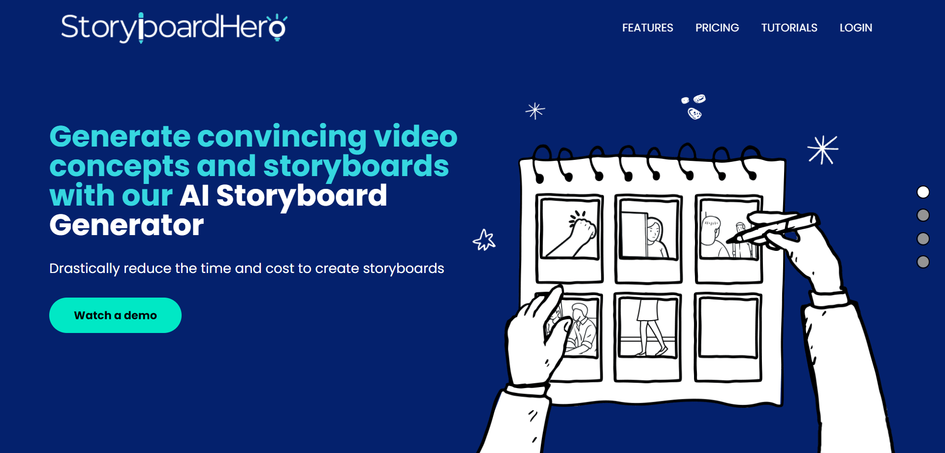 Storyboard HeroThis tool enables the rapid and affordable creation of
