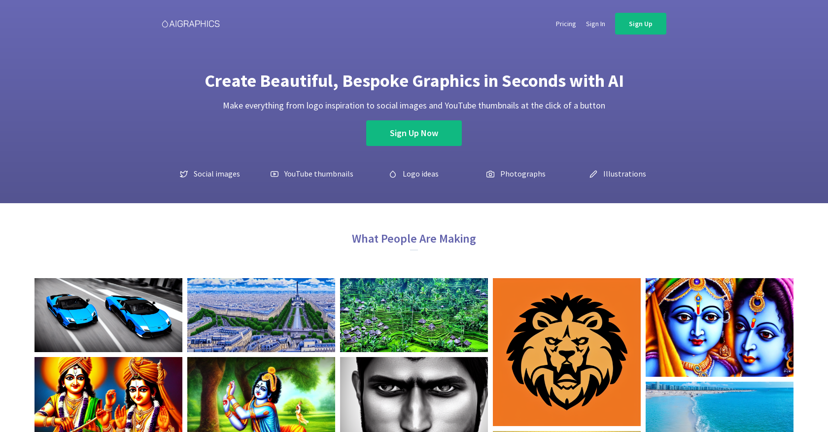 AIGraphicsAI powered tools create stunning visuals quickly for users seeking visual