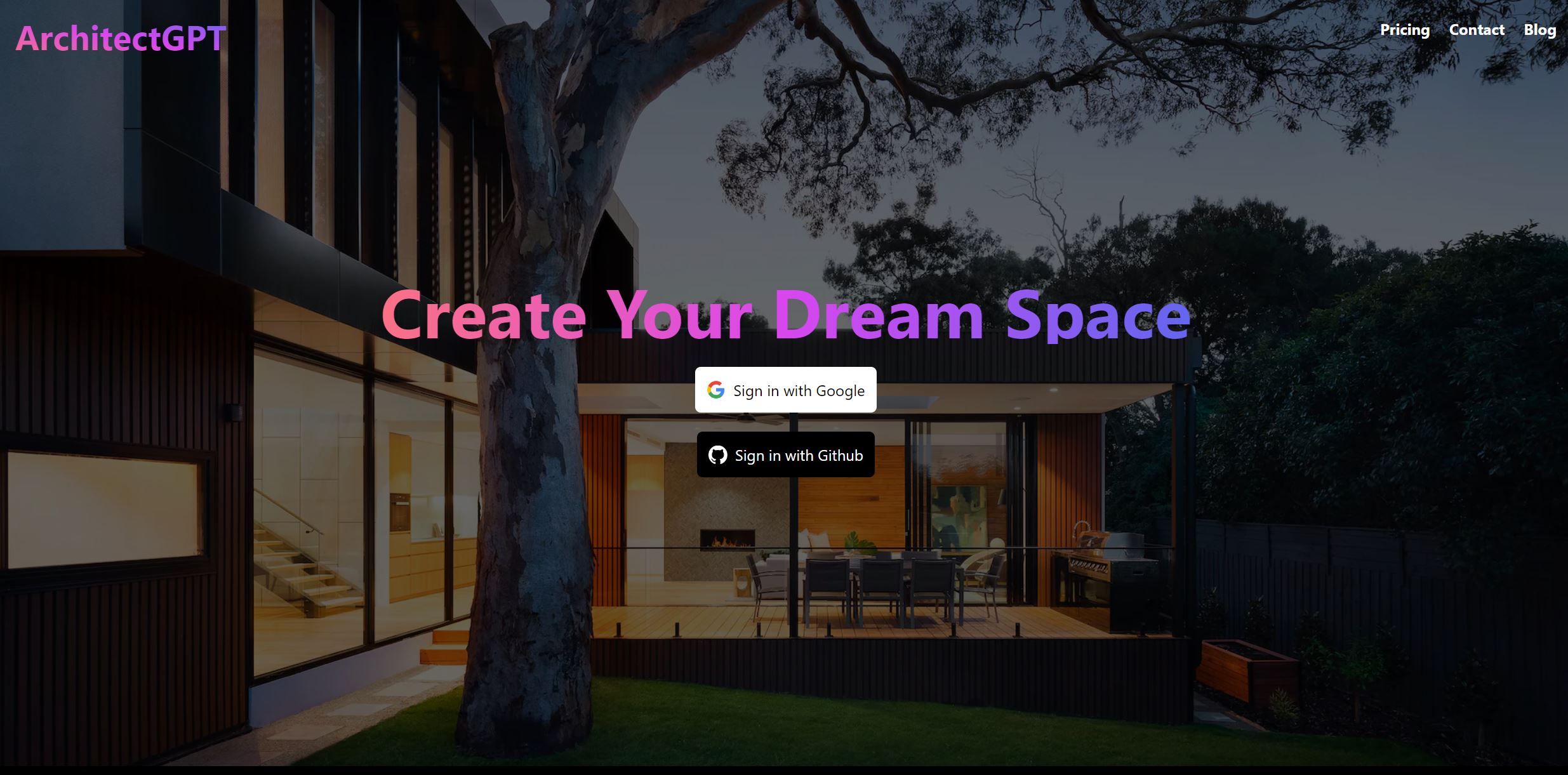 ArchitectGPTThis is an AI powered design tool that creates customizable home