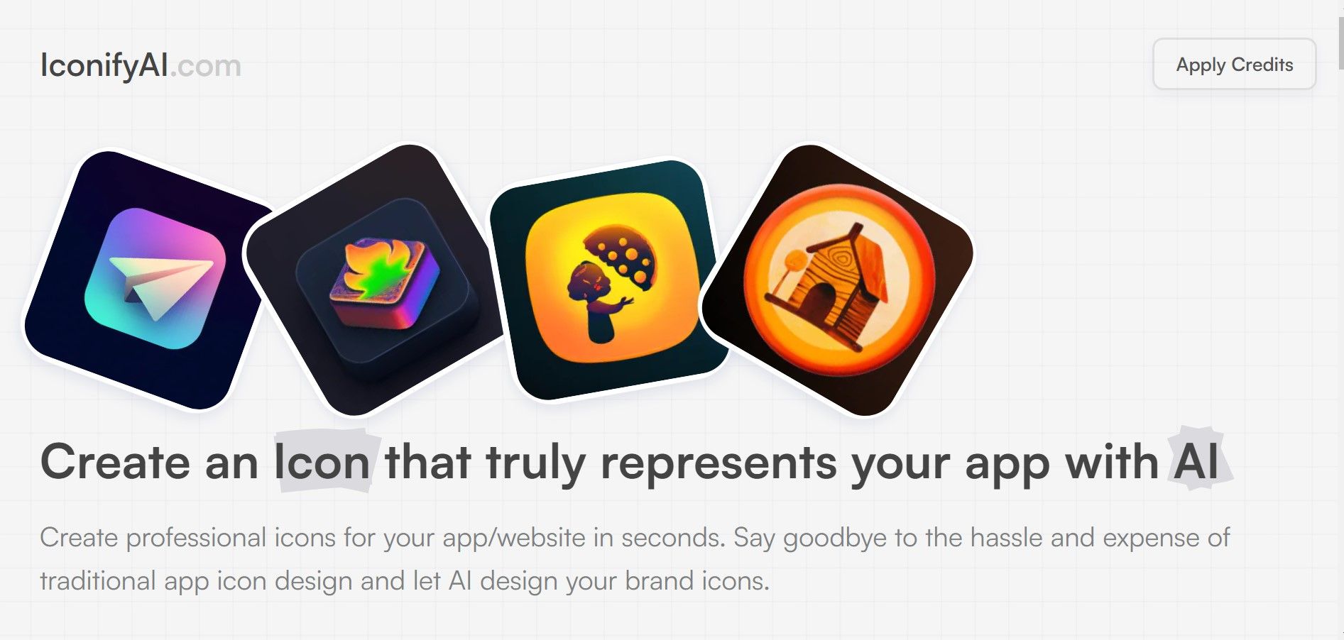 Iconify AIThis service allows users to quickly create professional icons