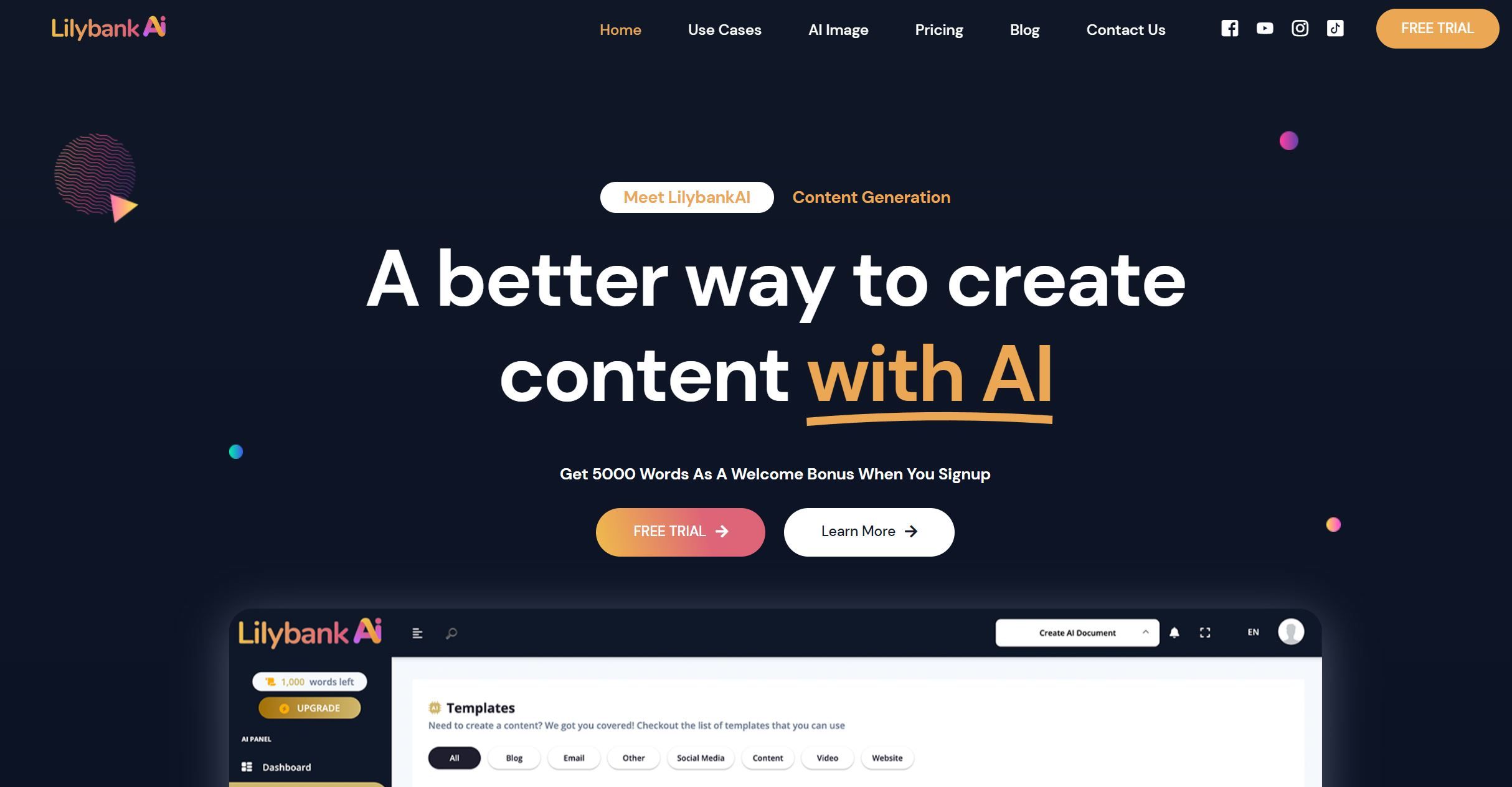 Lilybank AIA more efficient approach to content creation using artificial